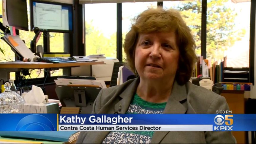 Video frame featuring EHSD Director Kathy Gallagher