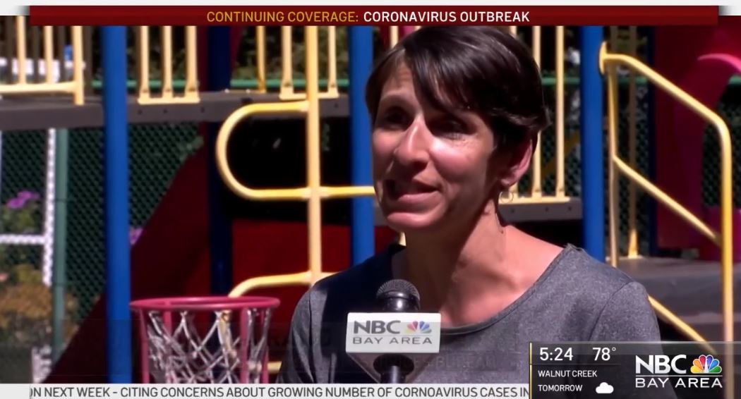 Featured image for “NBC Bay Area: County’s Low-cost Child Care for Essential Workers”